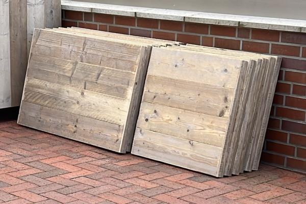 Bauholz - Tischplatten